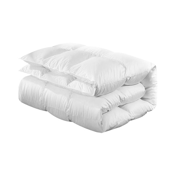 Giselle Bedding 500GSM Goose Down Feather Quilt Queen - NuSea