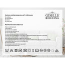 Giselle Bedding Heated Electric Throw Rug Fleece Sunggle Blanket Washable Silver - NuSea