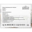 Giselle Bedding Heated Electric Throw Rug Fleece Sunggle Blanket Washable Silver - NuSea
