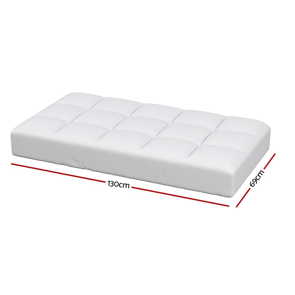 Giselle Bedding Mattress Topper Pillowtop Bamboo Cot - NuSea