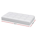 Giselle Bedding Mattress Topper Pillowtop Bamboo Cot - NuSea