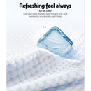 Giselle Bedding Memory Foam Contour Pillow Cool Gel - NuSea