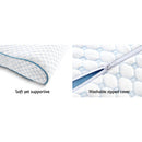 Giselle Bedding Memory Foam Contour Pillow Cool Gel - NuSea
