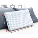 Giselle Bedding Memory Foam Contour Pillow Cool Gel - NuSea