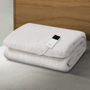 Giselle Bedding Single Size Electric Blanket Fleece - NuSea
