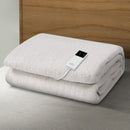 Giselle Bedding Single Size Electric Blanket Fleece - NuSea