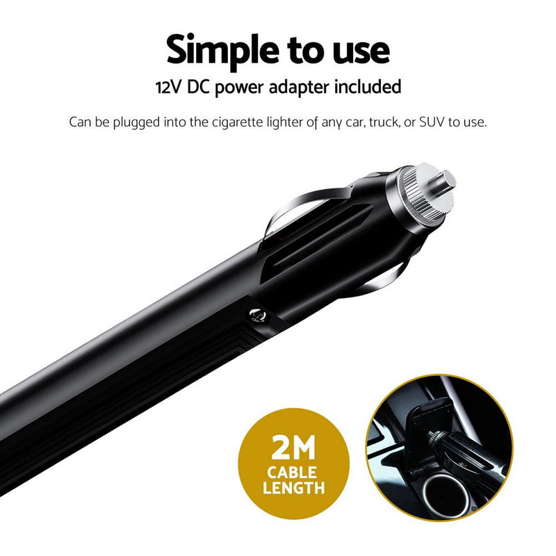 Giselle Electric Heated Blanket Car Throw Rug Grey - NuSea