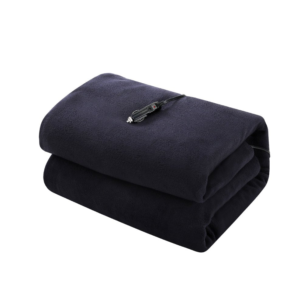 Giselle Electric Heated Blanket Car Truck Throw Rug Travel Camping 12V DC Aut - NuSea
