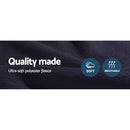Giselle Electric Heated Blanket Car Truck Throw Rug Travel Camping 12V DC Aut - NuSea