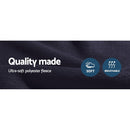 Giselle Electric Heated Blanket Car Truck Throw Rug Travel Camping 12V DC Aut - NuSea