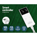 Giselle Electric Throw Rug Heated Blanket Washable Snuggle Flannel Winter Green - NuSea