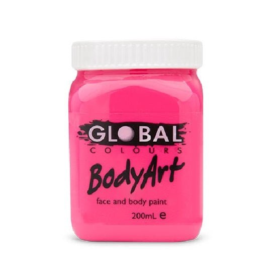 Global Colours BodyArt Face and body paint in Jar 200ml Performance quality - NuSea