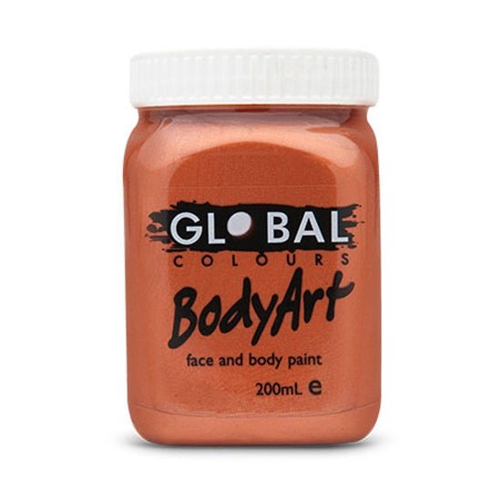 Global Colours BodyArt Face and body paint in Jar 200ml Performance quality - NuSea