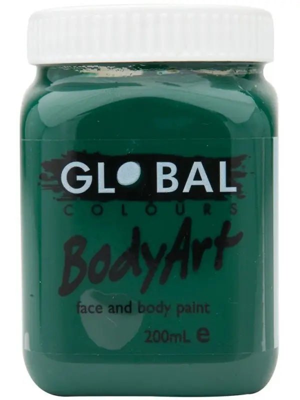 Global Colours BodyArt Face and body paint in Jar 200ml Performance quality - NuSea