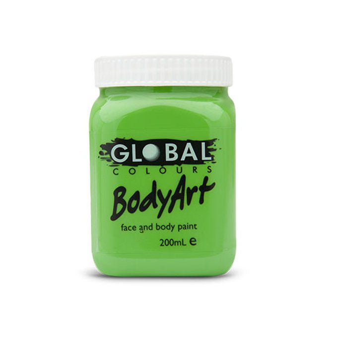 Global Colours BodyArt Face and body paint in Jar 200ml Performance quality - NuSea