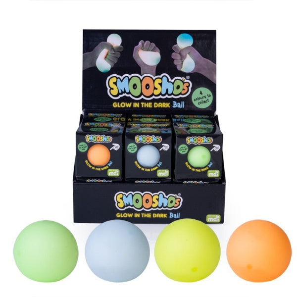 Glow In The Dark Smooshos Ball (SENT AT RANDOM) - NuSea