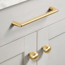 Gold Zinc Kitchen Cabinet Handles Drawer Bar Handle Pull 128mm - NuSea