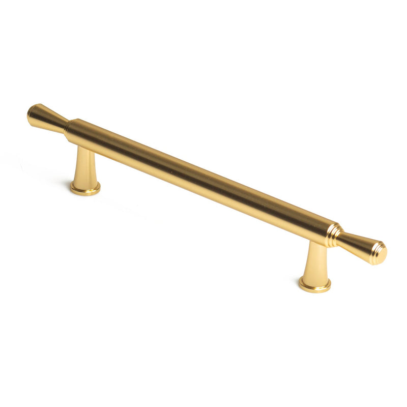 Gold Zinc Kitchen Cabinet Handles Drawer Bar Handle Pull 128mm - NuSea