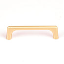 Gold Zinc Kitchen Cabinet Handles Drawer Bar Handle Pull 96mm - NuSea