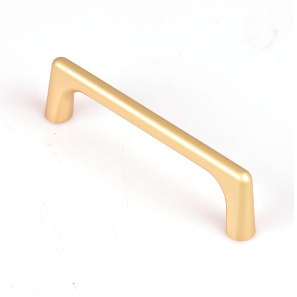Gold Zinc Kitchen Cabinet Handles Drawer Bar Handle Pull 96mm - NuSea