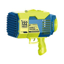 GOMINIMO 132 Holes Bubbles Machine Gun for Kids (Dark Blue and Green) - NuSea
