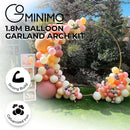 GOMINIMO 1.8 M Round Balloon Arch Kit(Gold) - NuSea