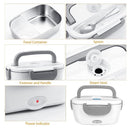GOMINIMO 1.8L Electric Food Warmer Lunch Box with Insulated Carrying Bag - NuSea