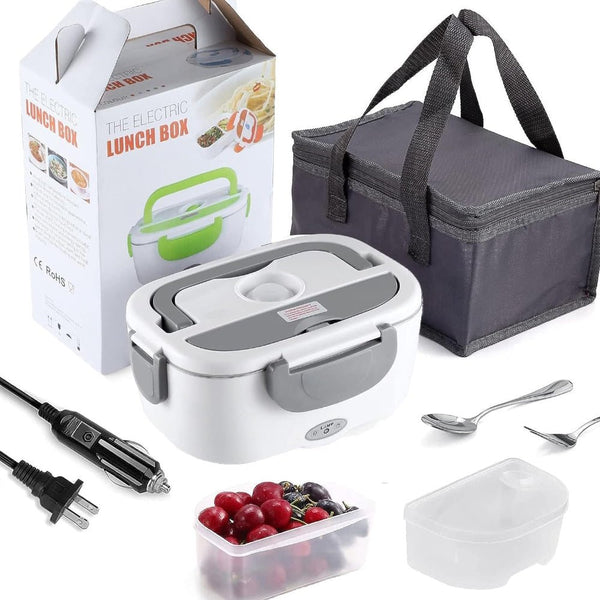 GOMINIMO 1.8L Electric Food Warmer Lunch Box with Insulated Carrying Bag - NuSea