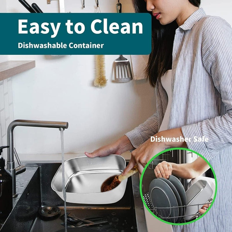 GOMINIMO 1.8L Electric Food Warmer Lunch Box with Insulated Carrying Bag - NuSea