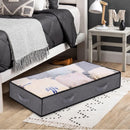 GOMINIMO 2 Pack 100L Large Underbed Clothes Storage Bag Home Organizer Box Bag - NuSea