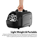 GOMINIMO Automatic Bubble Blower Machine for Kids (Black) - NuSea