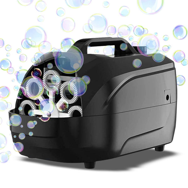 GOMINIMO Automatic Bubble Blower Machine for Kids (Black) - NuSea