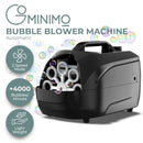GOMINIMO Automatic Bubble Blower Machine for Kids (Black) - NuSea
