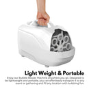 GOMINIMO Automatic Bubble Blower Machine for Kids (White) - NuSea