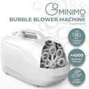 GOMINIMO Automatic Bubble Blower Machine for Kids (White) - NuSea