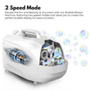 GOMINIMO Automatic Bubble Blower Machine for Kids (White) - NuSea