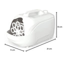 GOMINIMO Automatic Bubble Blower Machine for Kids (White) - NuSea