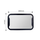 GOMINIMO Baby Infant Back View Facing Car Safety Mirror for Back Seat Black - NuSea