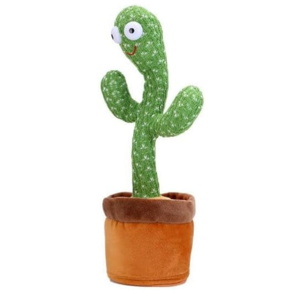 Gominimo Dancing Cactus Plush Toy Electronic Shake with Battery Operated Green - NuSea