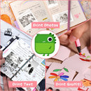 GOMINIMO Instant Print Camera for Kids with Print Paper and 32GB TF Card (Dinasour) - NuSea