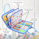 GOMINIMO Kids Busy Board Learning Toys (Blue) - NuSea