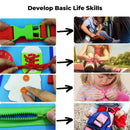 GOMINIMO Kids Busy Board Learning Toys (Blue) - NuSea