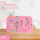GOMINIMO Kids Busy Board Learning Toys (Pink) - NuSea