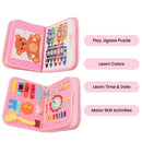 GOMINIMO Kids Busy Board Learning Toys (Pink) - NuSea