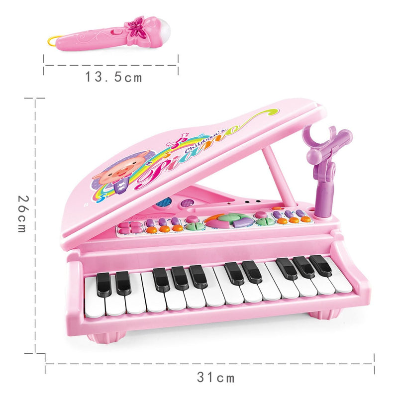 GOMINIMO Kids Piano Keyboard Music Toys (Pink) - NuSea