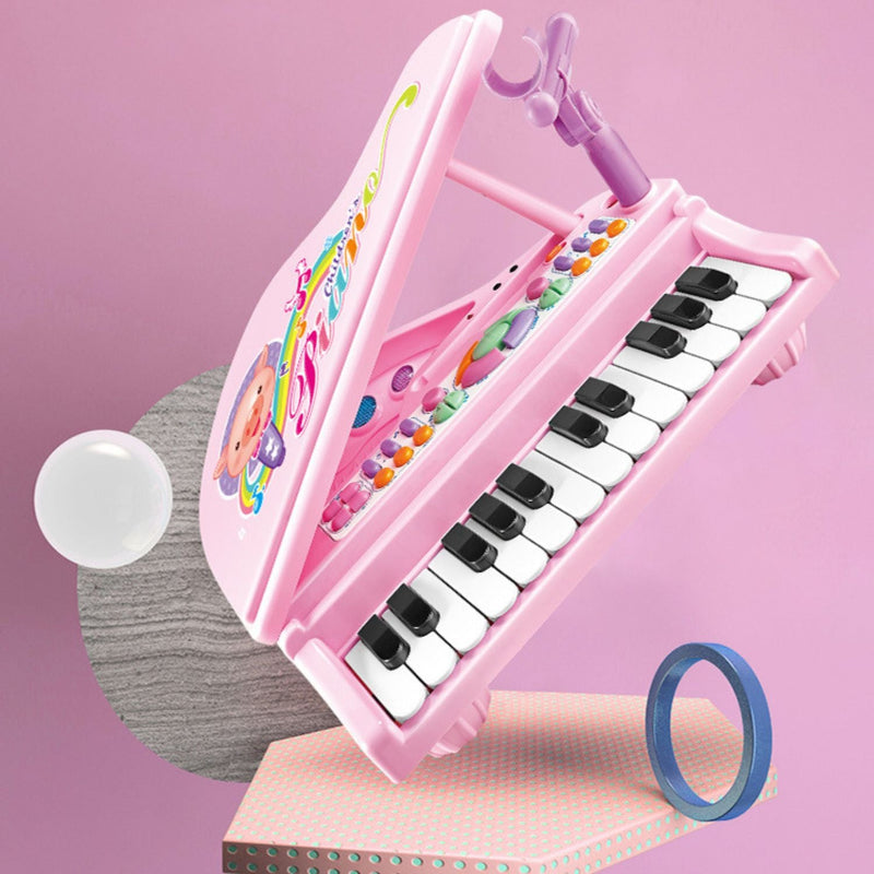 GOMINIMO Kids Piano Keyboard Music Toys (Pink) - NuSea