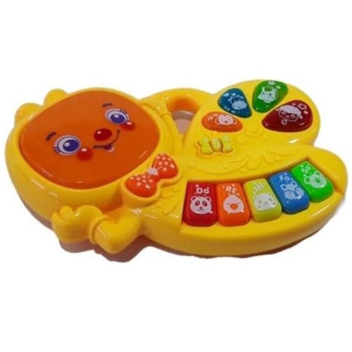 GOMINIMO Kids Piano Keyboard Music Toys with Bee Shape Design (Yellow) - NuSea