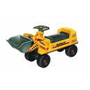 GOMINIMO Kids Ride On Bulldozer Digger Tractor Excavator Toy Car with Helmet - NuSea