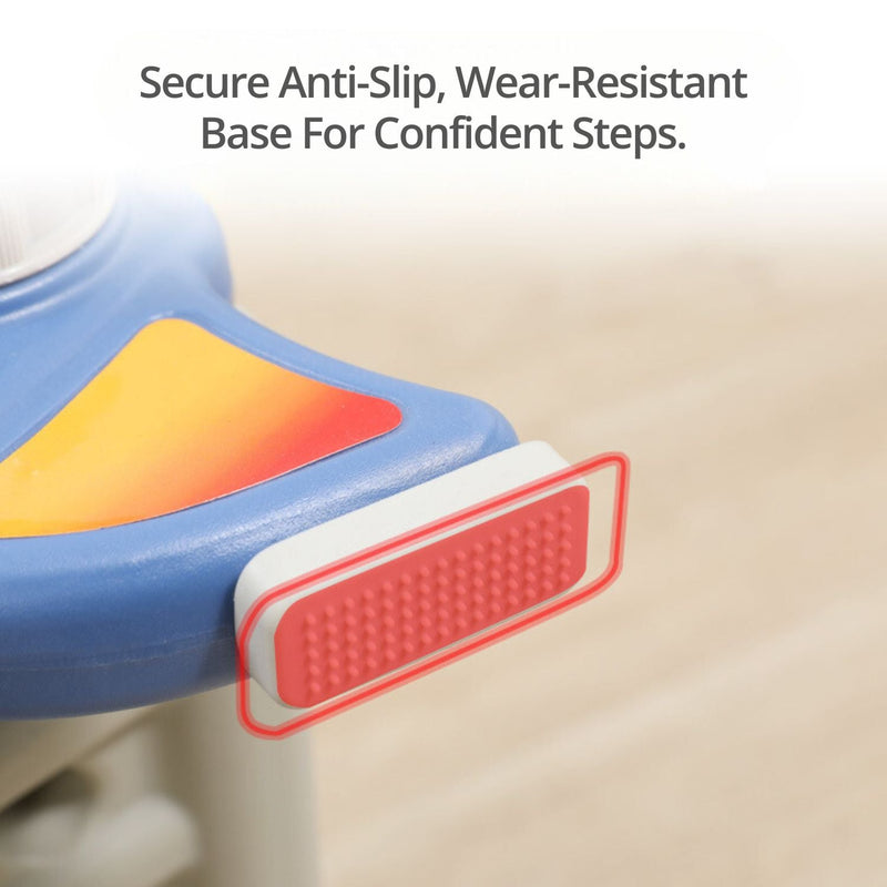 GOMINIMO Kids Slide with Basketball Hoop (Blue Rocket) - NuSea