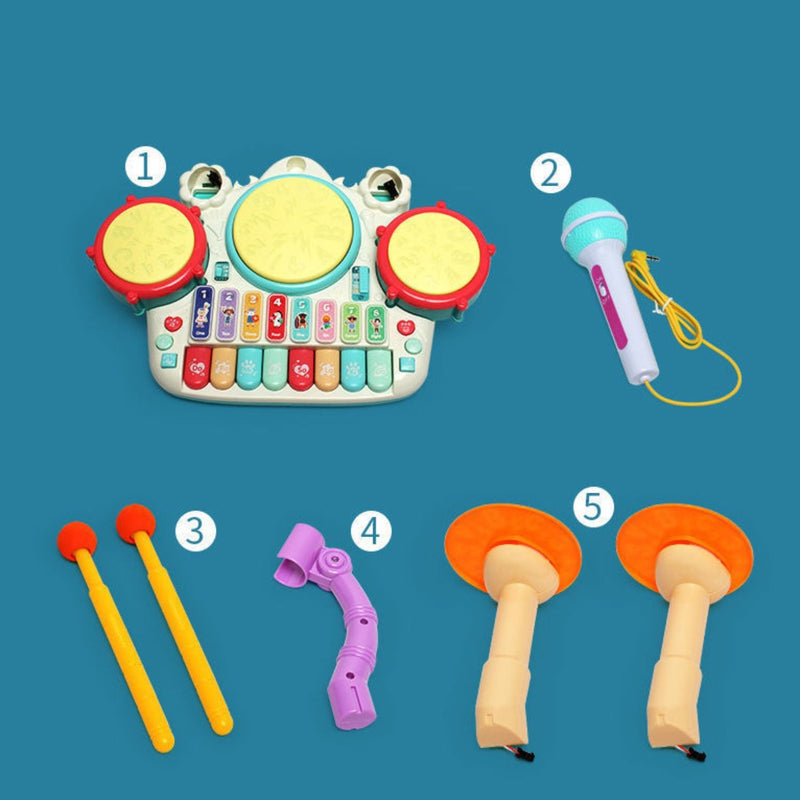 GOMINIMO Kids Toy Educational Drum Set - NuSea